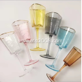 Triangle Champagne flute/red wine/tumbler glass